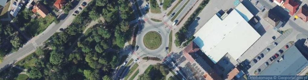 Zdjęcie satelitarne Netia Lębork -Światłowód