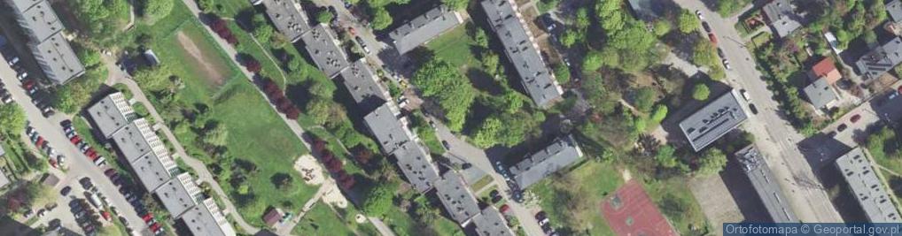 Zdjęcie satelitarne Netia Mysłowice światłowód