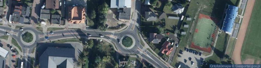 Zdjęcie satelitarne Netia Przasnysz światłowód
