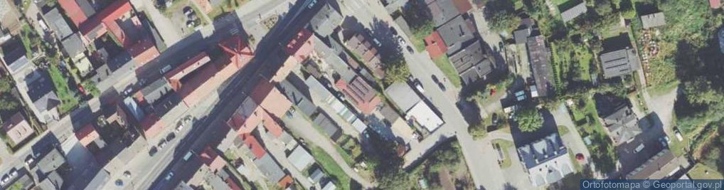 Zdjęcie satelitarne Netia Sianów światłowód TV