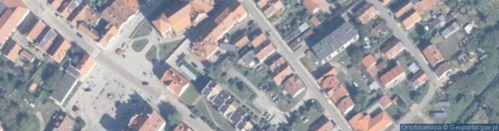 Zdjęcie satelitarne Netia Tolkmicko światłowód TV