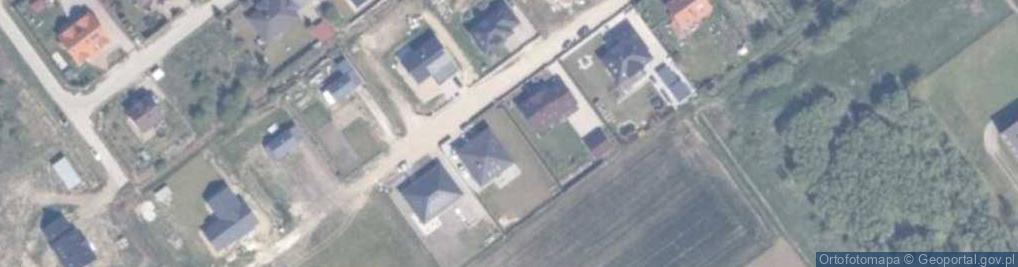 Zdjęcie satelitarne Netia Wiślinka światłowód TV