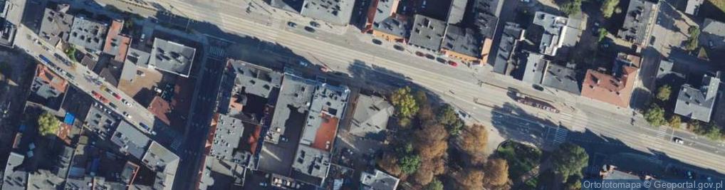 Zdjęcie satelitarne Stowarzyszenie Dziennikarzy RP Oddział w Katowicach