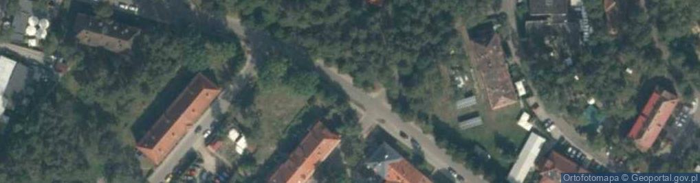 Zdjęcie satelitarne Światłowód Netia Borne Sulinowo