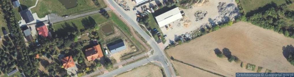 Zdjęcie satelitarne Światłowód TV Netia Wąbrzeżno-Zamawianie Usług