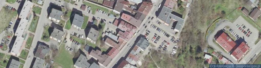 Zdjęcie satelitarne Firma Handlowo-Usługowa Amedic Sklep Medyczny Agata Łęgowiecka