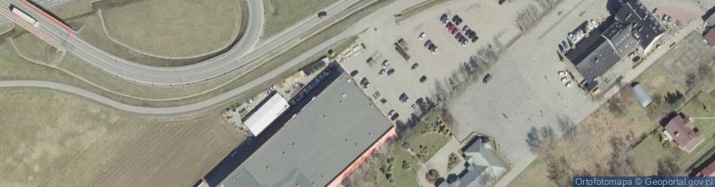 Zdjęcie satelitarne Merkury Market - Sklep