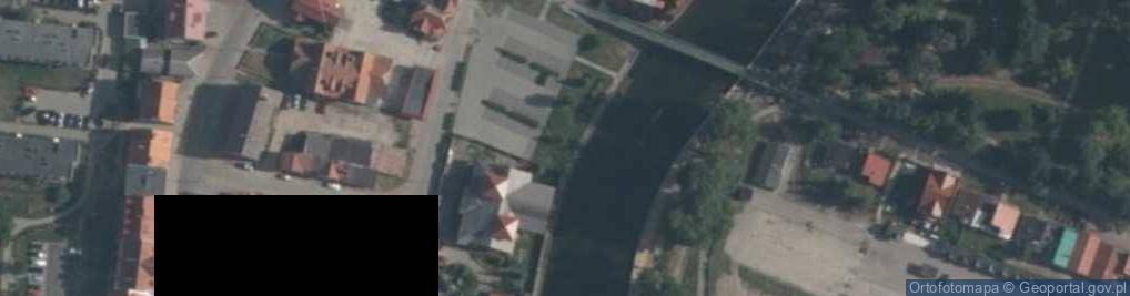 Zdjęcie satelitarne Pisz- rz. Pisa