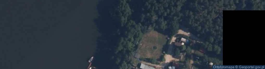 Zdjęcie satelitarne pomost- jez. Jeziorak