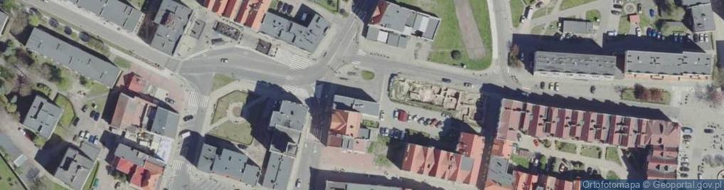 Zdjęcie satelitarne Czterej pancerni i pies