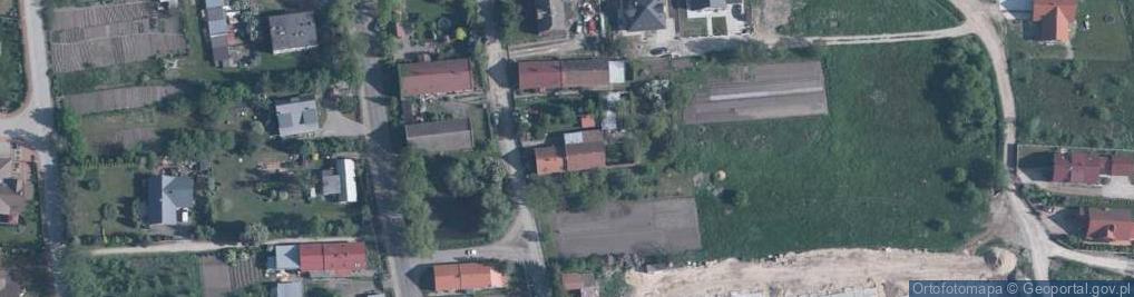 Zdjęcie satelitarne Dom Kargula i Pawlaka