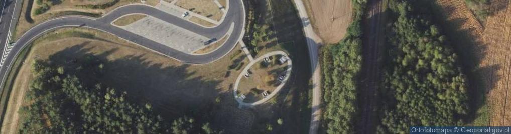 Zdjęcie satelitarne MOP Gajewo Wschód