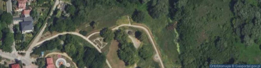 Zdjęcie satelitarne Wiata