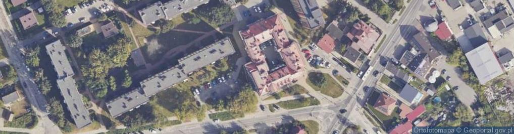 Zdjęcie satelitarne Krawczyk