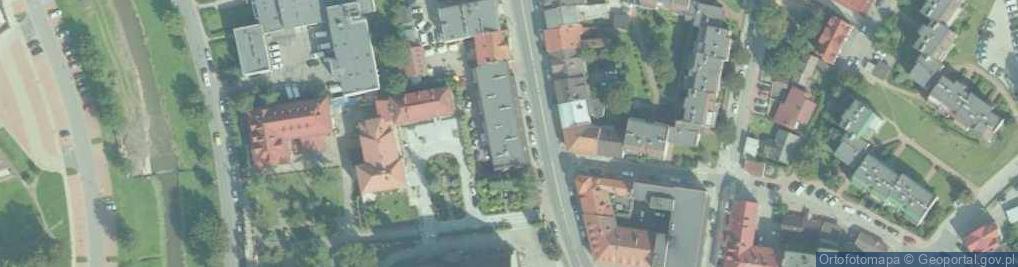 Zdjęcie satelitarne Szubryt. Sklep mięsny