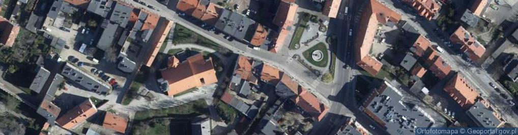Zdjęcie satelitarne U Haliny