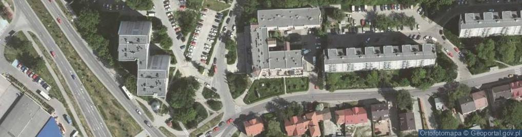 Zdjęcie satelitarne Kasztelan