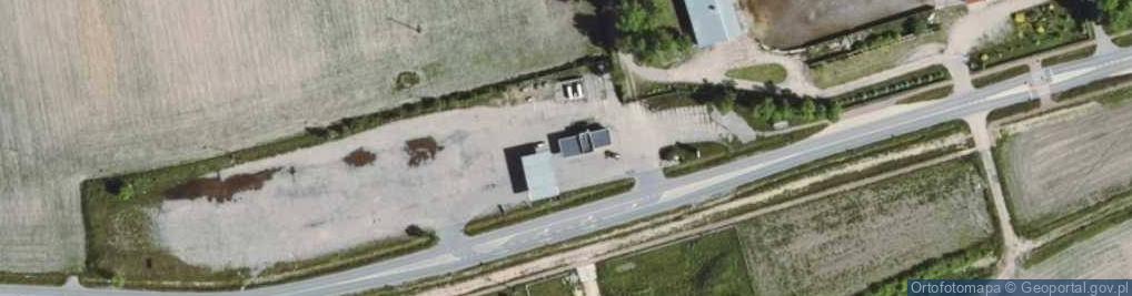 Zdjęcie satelitarne MOL - Stacja paliw