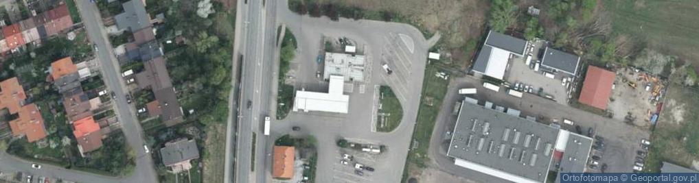 Zdjęcie satelitarne MOL - Stacja paliw