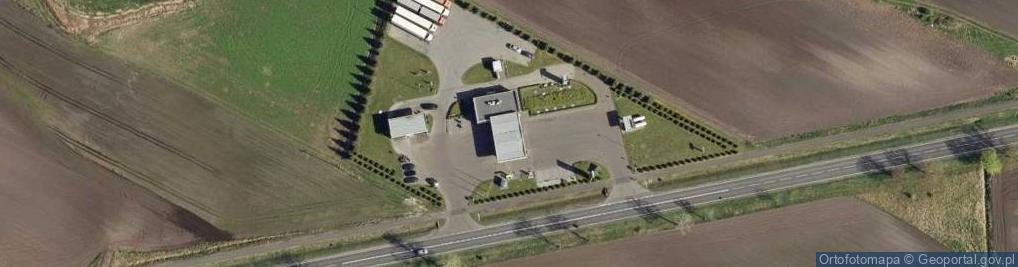 Zdjęcie satelitarne MOL - Stacja paliw