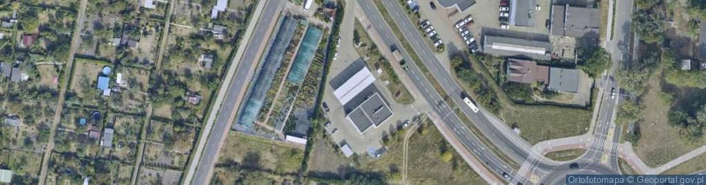 Zdjęcie satelitarne MOL - Stacja paliw