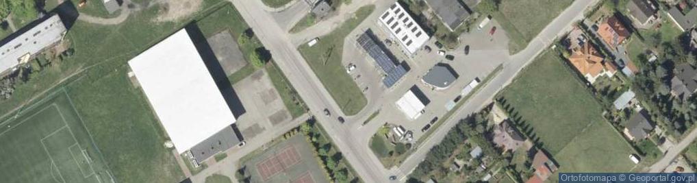 Zdjęcie satelitarne MOL - Stacja paliw