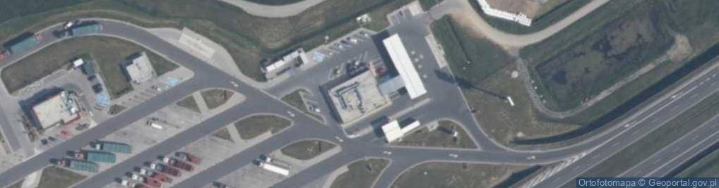 Zdjęcie satelitarne MOL - Stacja paliw