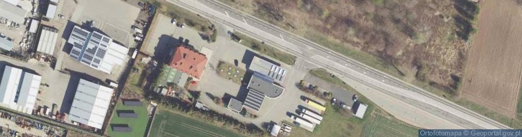 Zdjęcie satelitarne MOL - Stacja paliw