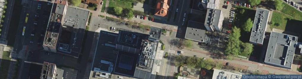Zdjęcie satelitarne kamera online - Altus Katowice - strefa kultury (Olimpijska)