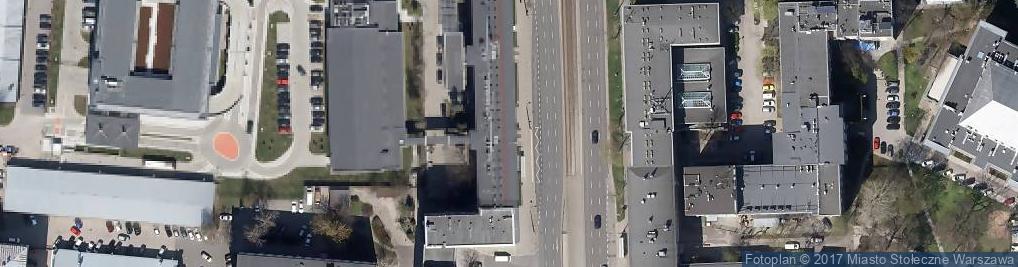 Zdjęcie satelitarne Na wysokości stropu budynku