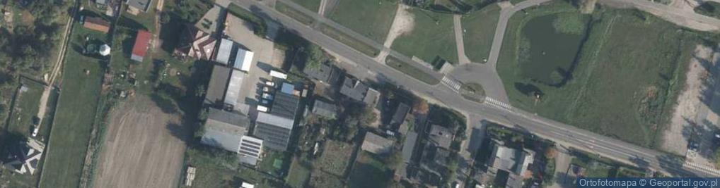 Zdjęcie satelitarne Sklep Monopolowo-Spożywczy Spławka Katarzyna Jabłońska