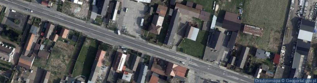 Zdjęcie satelitarne Motelik Agro