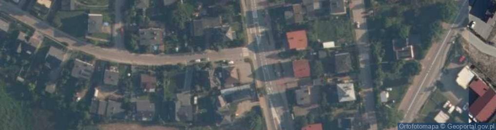 Zdjęcie satelitarne Części Samochodowe i Rowerowe. Hanna Mazur