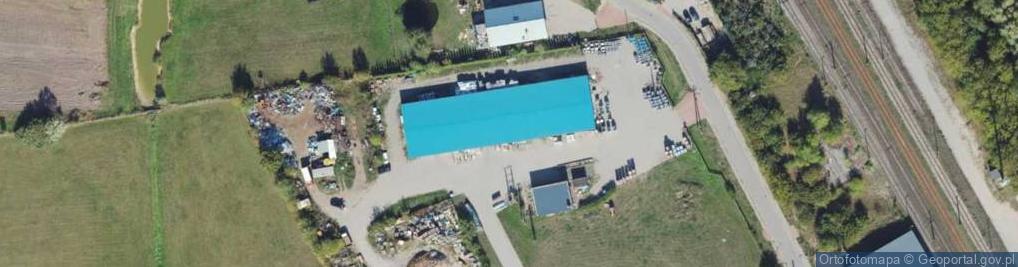 Zdjęcie satelitarne PSB - Mrówka