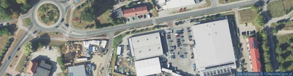 Zdjęcie satelitarne PSB - Mrówka