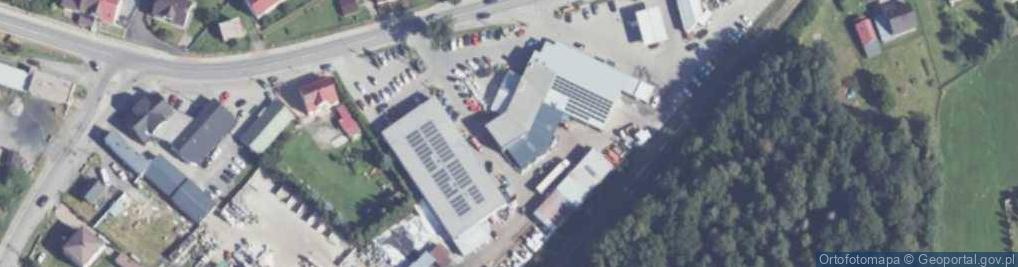 Zdjęcie satelitarne PSB - Mrówka