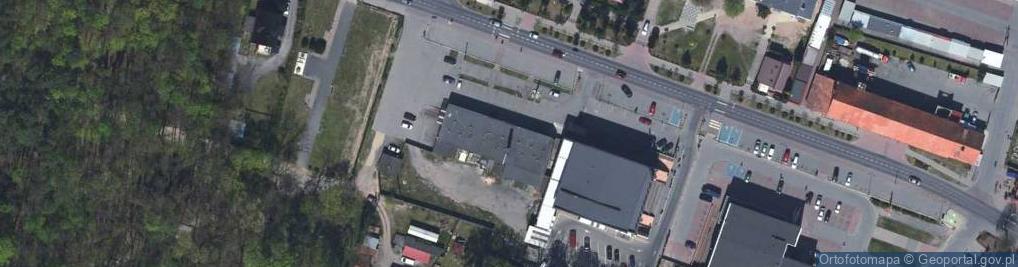 Zdjęcie satelitarne PSB - Mrówka