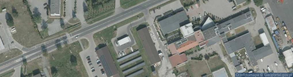 Zdjęcie satelitarne PSB - Mrówka