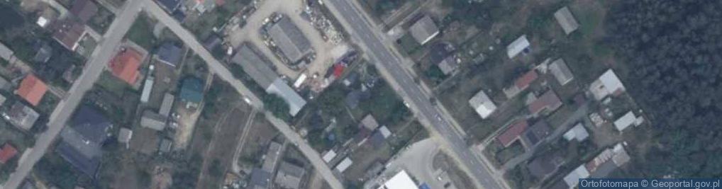 Zdjęcie satelitarne PSB - Mrówka