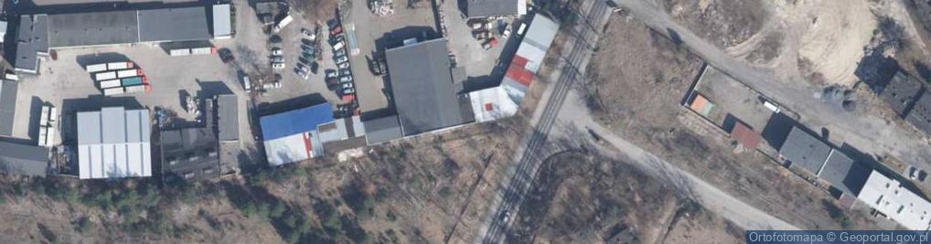 Zdjęcie satelitarne PSB - Mrówka