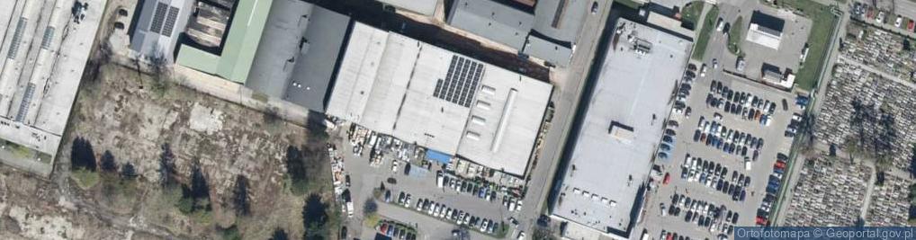 Zdjęcie satelitarne PSB - Mrówka