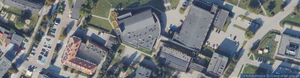 Zdjęcie satelitarne Barciński Ośrodek Sportu i Rekreacji