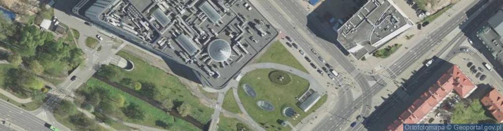 Zdjęcie satelitarne Calypso Fitness Club Białystok