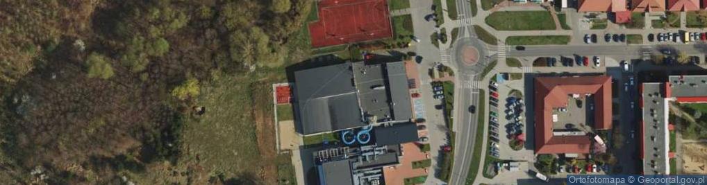 Zdjęcie satelitarne Centrum Kultury i Rekreacji AKWEN