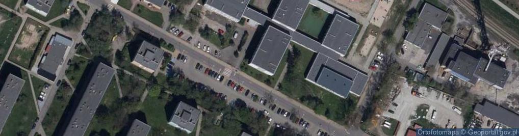 Zdjęcie satelitarne Centrum Rekreeacyjno - Rehabilitacyjne Ogniska TKKF PIAST