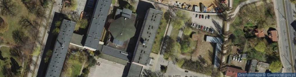 Zdjęcie satelitarne Centrum Sportów Rakietowych
