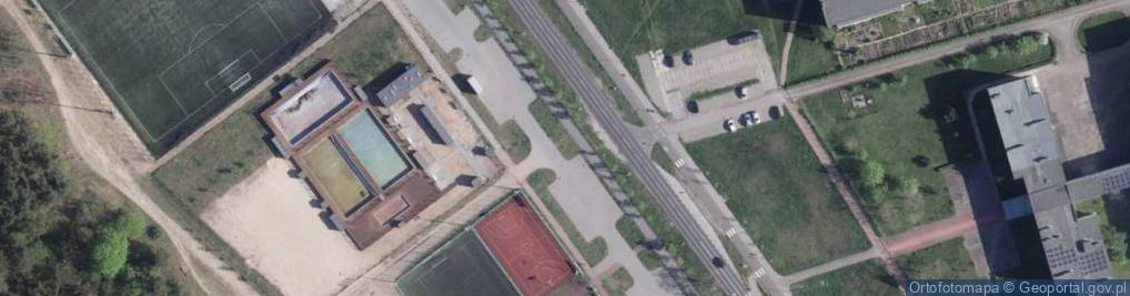 Zdjęcie satelitarne Centrum Tenisowe Przy Skarpie