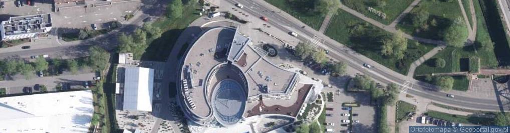 Zdjęcie satelitarne Copernicus Toruń Hotel