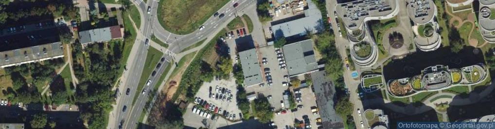 Zdjęcie satelitarne Defendo Kraków Team