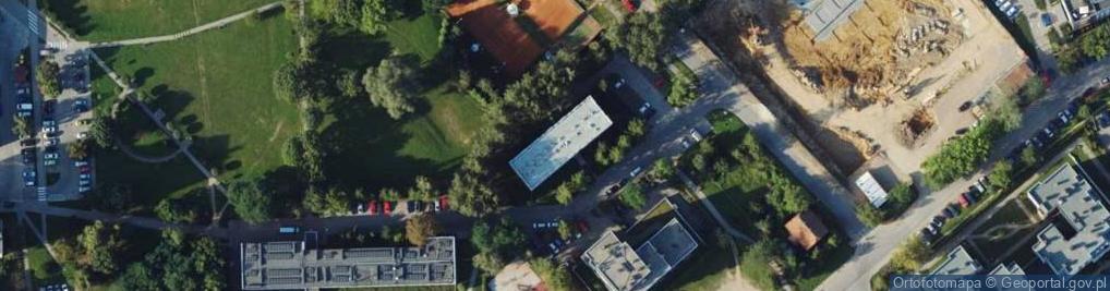 Zdjęcie satelitarne Korty Tenisowe Piaski Nowe